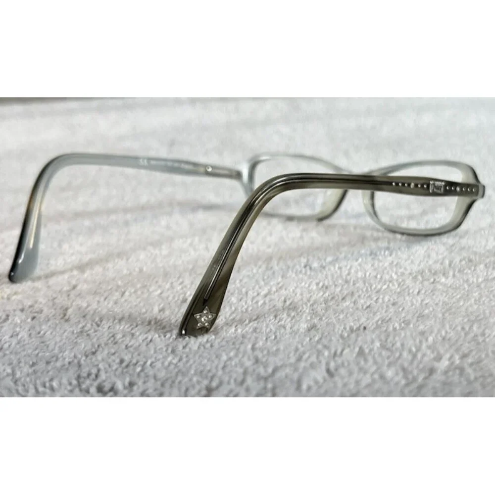 Juicy Couture Italy ZOE 0JQV Light Gray Rectangular Eyeglasses Frames 49-16-135